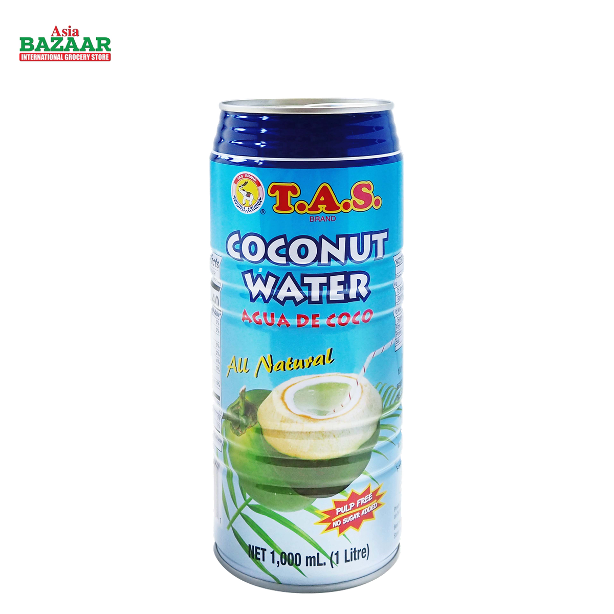 TAS (100%)coconut Water(liter)